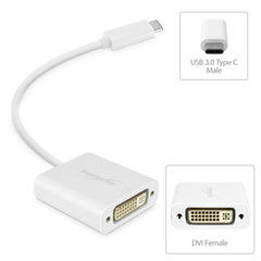 Universal USB Type-C to DVI Adapter