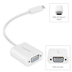 Universal USB Type-C to VGA Adapter