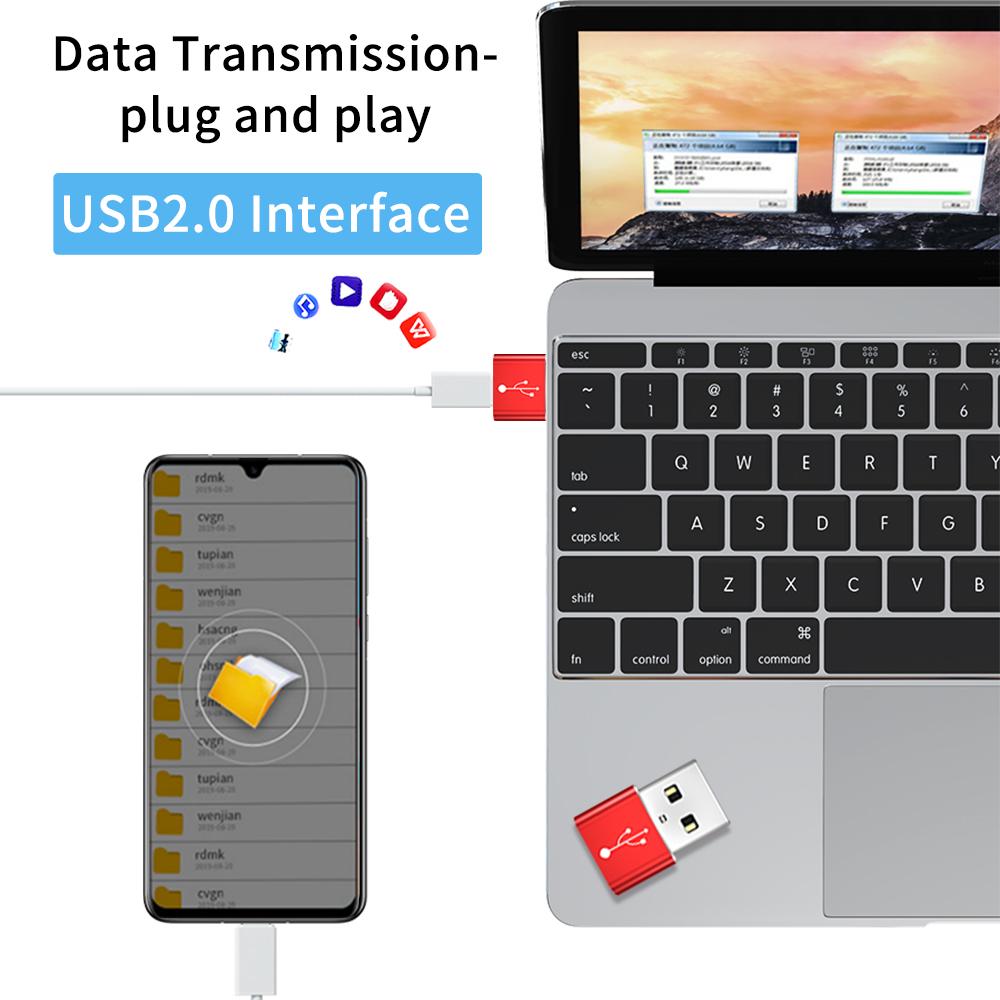 USB-A to C PortChanger (5-Pack) - Purism Librem 5 Adapter
