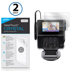 ClearTouch Crystal (2-Pack) - Verifone MX 915 Screen Protector