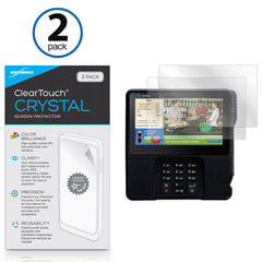 ClearTouch Crystal (2-Pack) - Verifone MX 925 Screen Protector