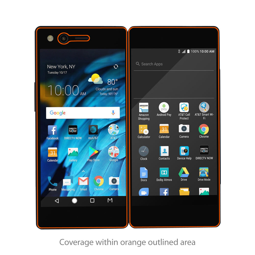 ClearTouch Crystal (2-Pack) - ZTE Axon M Screen Protector